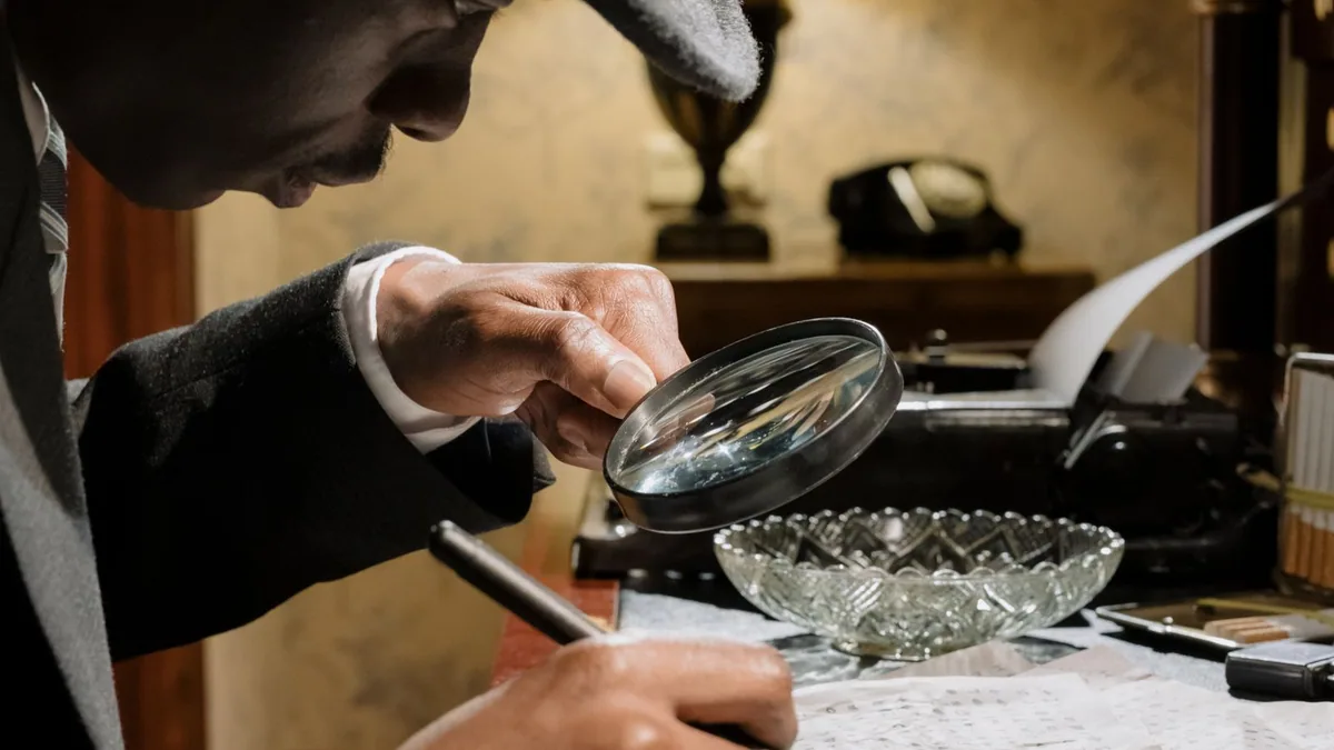 constat d'huissier : un professionnel inspecte et documente l'état d'un local
